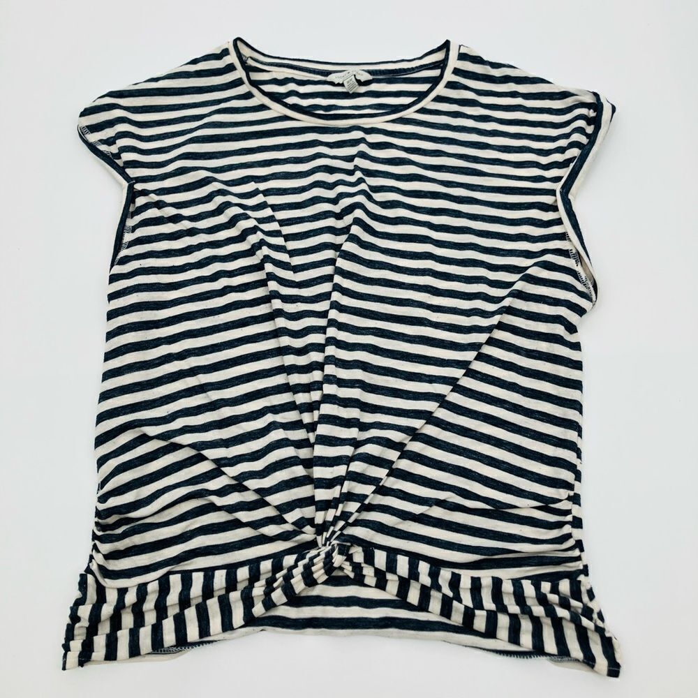 Lucky brand | twist striped top | size medium